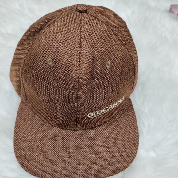 Biocanna Grassroots California Quality Prove Itself Brown Textured Baseball Cap - Picture 2 of 11